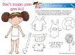 Gym Kit Activity Sheet for Girls